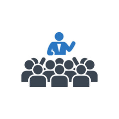 Leadership Public Speaking Icon