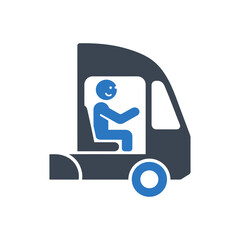 Public Transportation Bus Icon