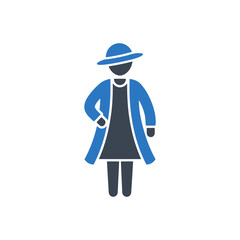 Woman Detective Icon