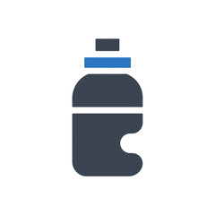 Water Bottle Summer Icon
