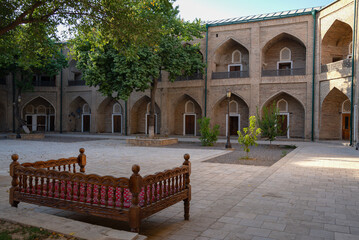 Courtyard of Abdulkasim Sheikh Madrasah (XIX century). Tashkent, Uzbekistan