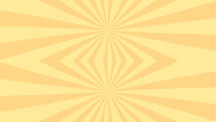 Abstract hypnotic yellow swirl tunnel background with smooth curves and optical illusion effect