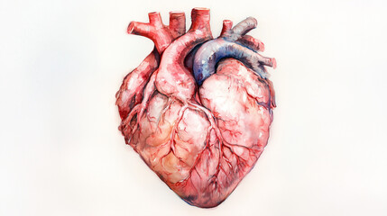 watercolor heart. Concept - love, relationship, art, painting