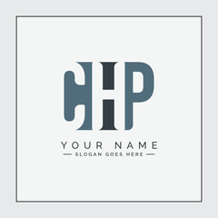 CHP Initial Letter Logo - Simple Monogram Logo