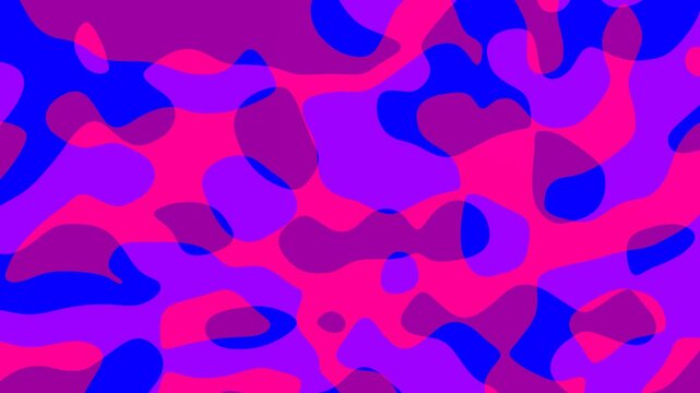 Fullscreen lava lamp. Smooth purple swirling smoke motion background.