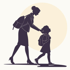 silhouette of a couple