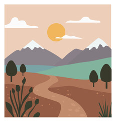 Varied Landscape Illustrations-08