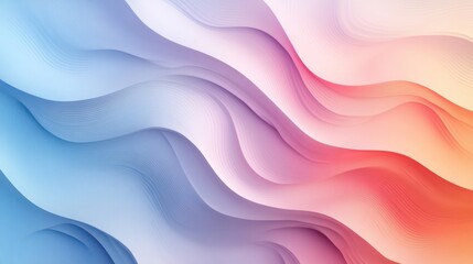 Fototapeta premium Abstract colorful wavy background design