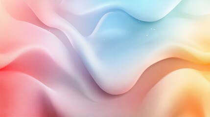 Abstract colorful wavy shapes background, possible use for website design or social media