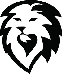  lion head logo design, perfect for branding and luxury identity.