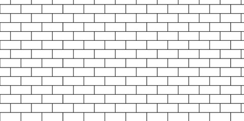Fototapeta premium Pavement seamless mosaic stone concrete wall surface tiles. subway vector block rock white brick wall texture background. 