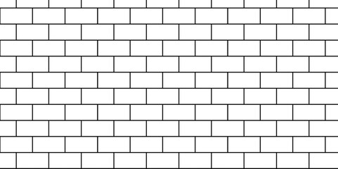 Fototapeta premium Pavement seamless mosaic stone concrete wall surface tiles. subway vector block rock white brick wall texture background. 