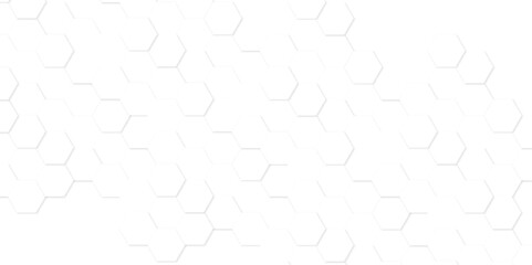 Minimal white hexagonal hexagon modern technology creative emboss light honeycomb polygonal web. abstract geometric science and mosaic tile with template texture background.	