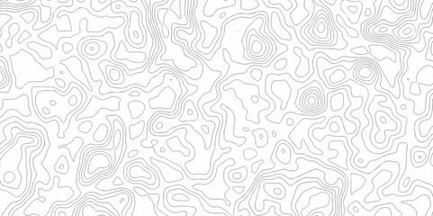 Abstract minimal The patter discovery vector topo map. creative discovery White wave grid stripe line map topography. vector geographic contour mounted map background.	
