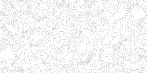 Abstract minimal The patter discovery vector topo map. creative discovery White wave grid stripe line map topography. vector geographic contour mounted map background.	