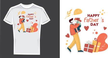 happy fathers day t shirts, fathers day t shirt design, dad t shirt design, papa t shirt design Biker dad tshirt design. Father's Day Saying and quotes. 100% vector best for t shirt