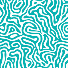 solid tosca thick organic line pattern continuous on white background vector style, Ai generated images