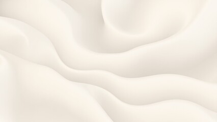 Fototapeta premium Abstract Cream Waves-Satin Background Texture