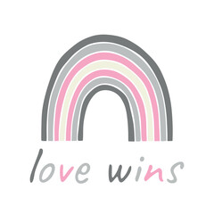 Colorful rainbow shape Demigirl pride flag Happy pride day LGBTQIA community Pride Month Vector hand drawn doodle for posters, stickers, logo, cards