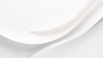 Abstract White Waves, Minimalist Texture