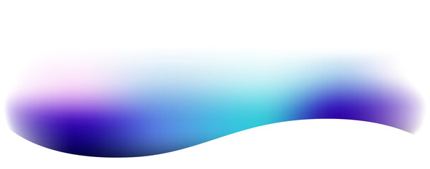 Abstract blue wave aurora gradient fade