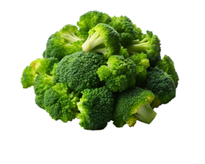 Steamed Broccoli on White Ceramic Plate