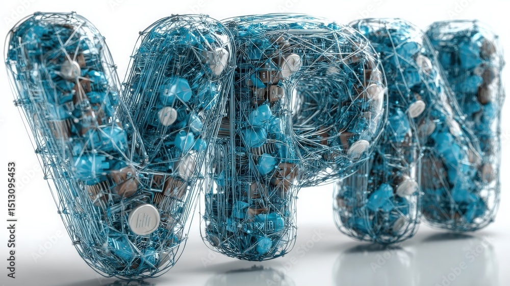 Fototapete vpn: an artistic representation of 