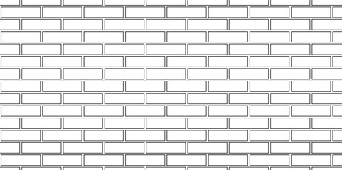 masonry pavement floor and wall limestone brickwork concrete texture. Urban white, black line cement rough row wallpaper abstract background.