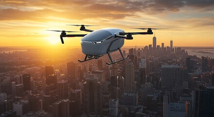 Drone Delivery System Revolutionizing Urban Logistics with Autonomous Flight