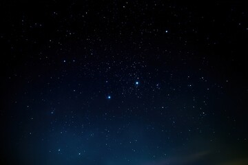 Starry Night Sky Landscape