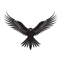 Fototapeta premium Falcon brand logo concept vector art icon