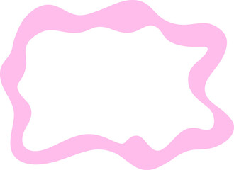 Compact Blob Star Frame With Pinched Edges