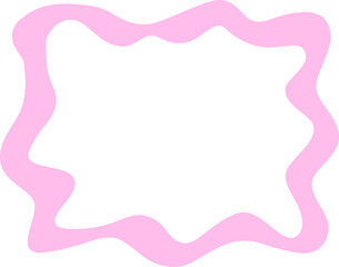 Organic Star Blob With Symmetrical Wavy Form