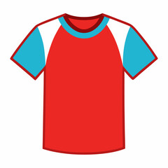 t-shirt vector illustration, isolated on white background