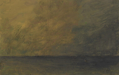 Acrylic painting abstract background of perspective wall room for interior background on paper. Product display mockup. Dark abstract background for product presentation. Hand painted texture.