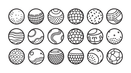 Golf Ball Standard Size Durable Outdoor Play