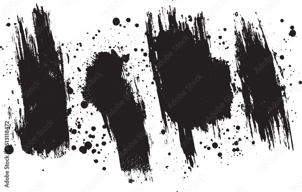 Poster distressed uneven grunge background. abstract vector illustration. overlay for interesting effect an