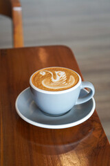 Hot Cappuccino, Indonesia, captured on May 31, 2025. A warm cup of espresso blended with steamed...