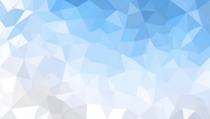 Fototapeta premium Abstract Geometric Pattern Background In Blue And White