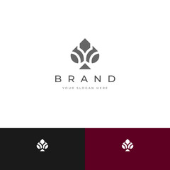 Minimal Modern Spade Logo Design Vector Template | Fully Editable