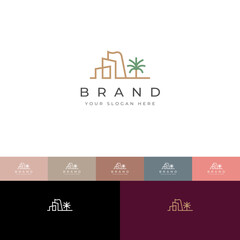 Premium Branding Logo for Architecture and Property Business | Fully Editable