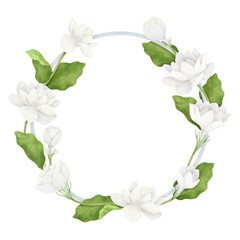 A Bouquet of White Jasmine