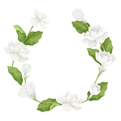 A Bouquet of White Jasmine