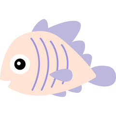 Fish Flat Illustration