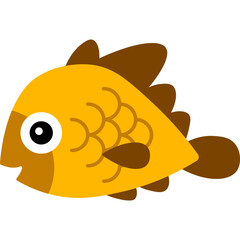 Fish Flat Illustration