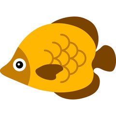 Fish Flat Illustration
