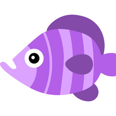 Fish Flat Illustration