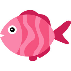 Fish Flat Illustration