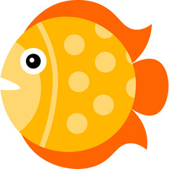 Fish Flat Illustration