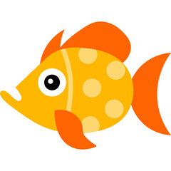 Fish Flat Illustration